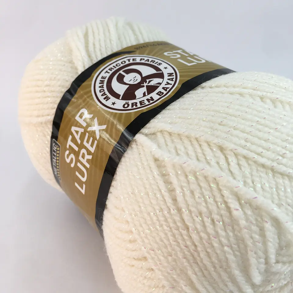 STAR LUREX 004Y natural con lurex tornasol 2