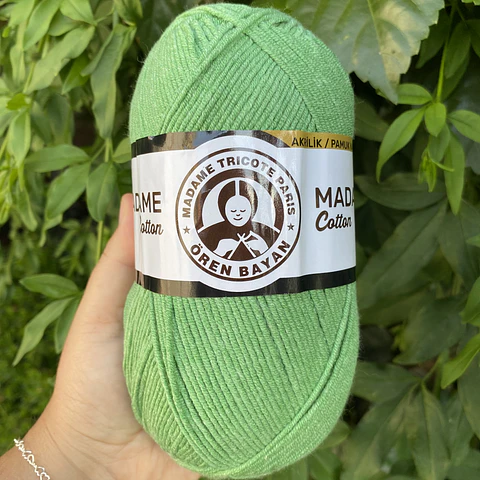 MADAME COTTON 018 verde trébol