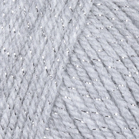 STAR LUREX 007G gris perla con lurex plateado