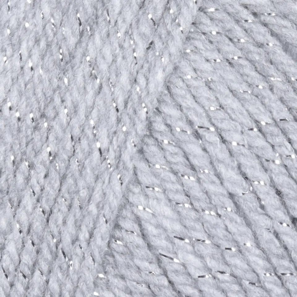STAR LUREX 007G gris perla con lurex plateado 1