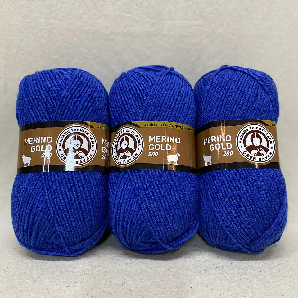 MERINO GOLD200 016 azul rey 1