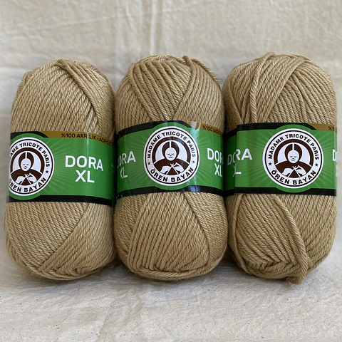 DORA XL 080 beige oscuro 
