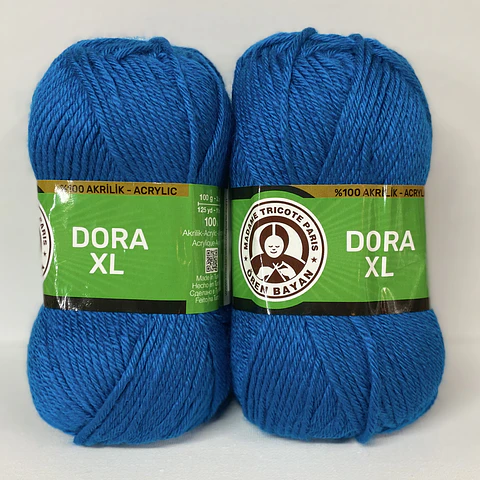 DORA XL 026 azul turquesa eléctrico