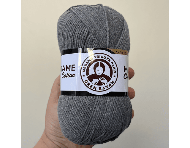MADAME COTTON 051 gris oscuro
