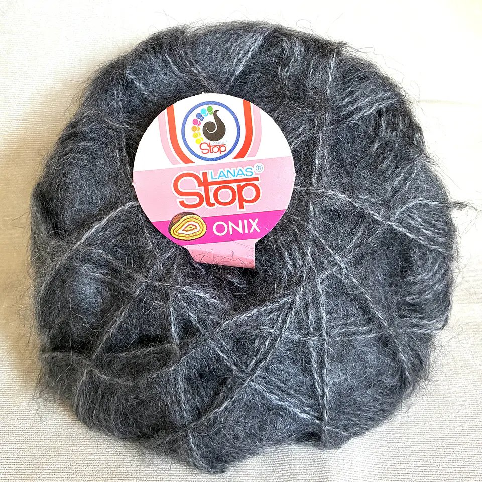 MOHAIR gris grafito  1