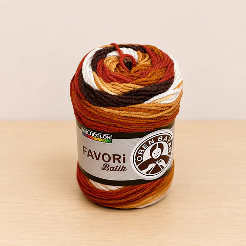 FAVORI BATIK 907 hojas de otoño