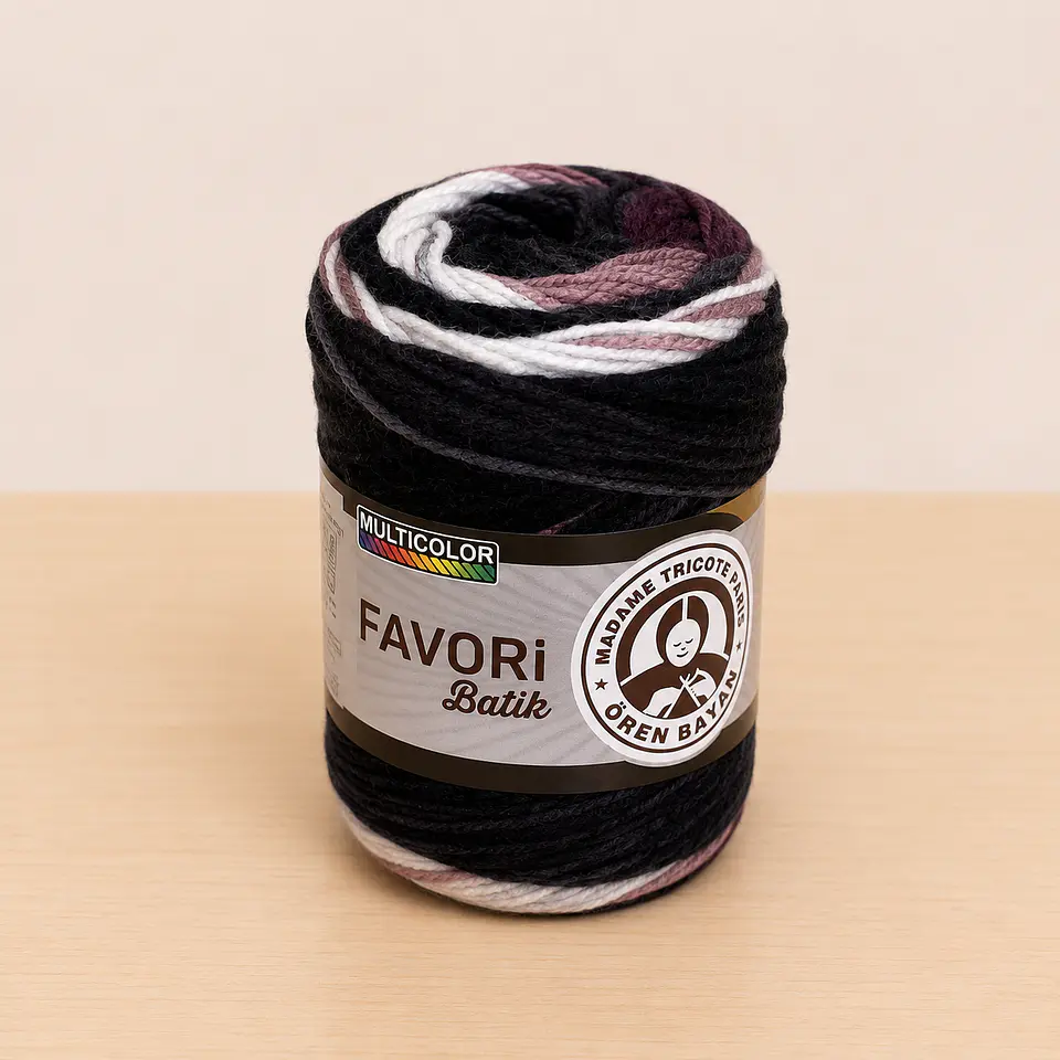 FAVORI BATIK 909 moras con crema  1