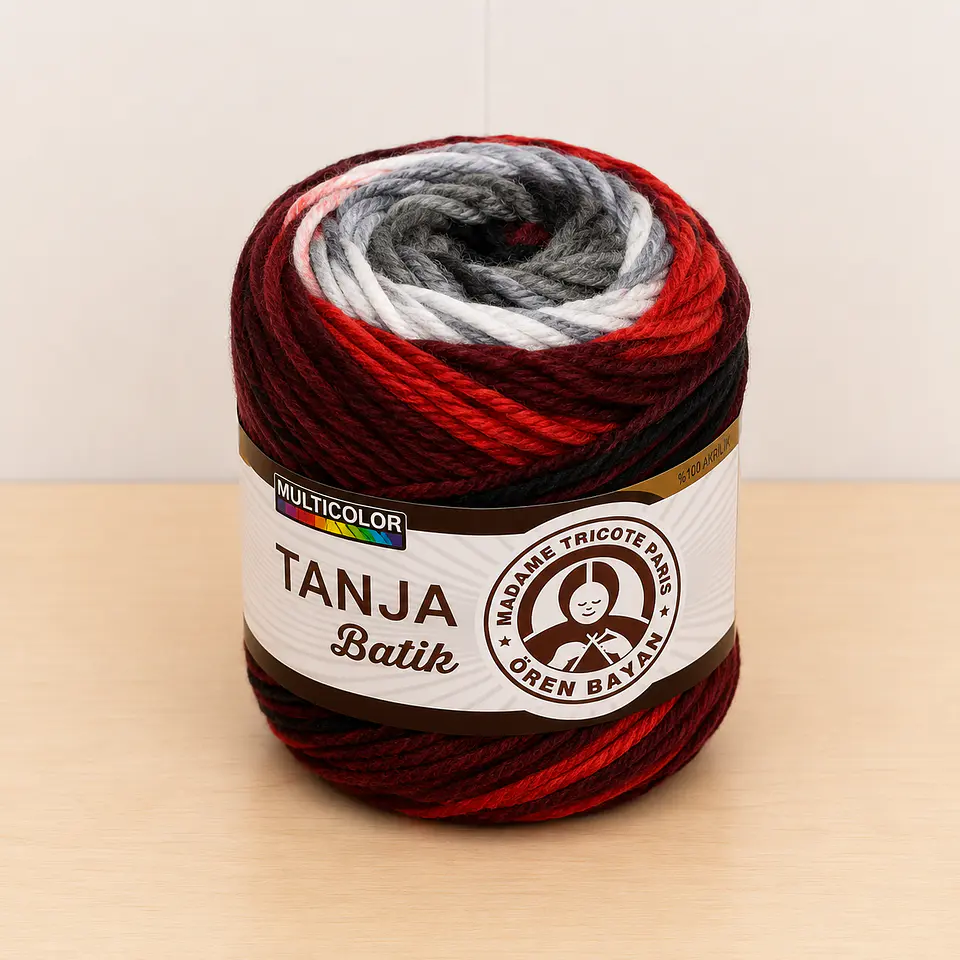 TANJA BATIK 505 rosas rojas en la nieve 1