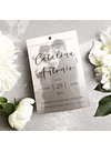 INVITACIÓN DE MATRIMONIO CLARA