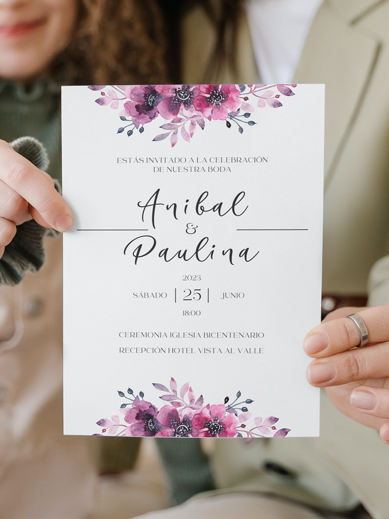 INVITACIÓN DE MATRIMONIO LAVINNYA 2