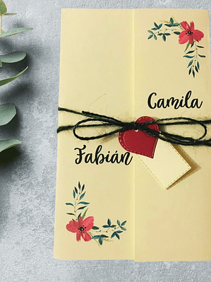 INVITACIÓN TIPO PORTAL CAMILA