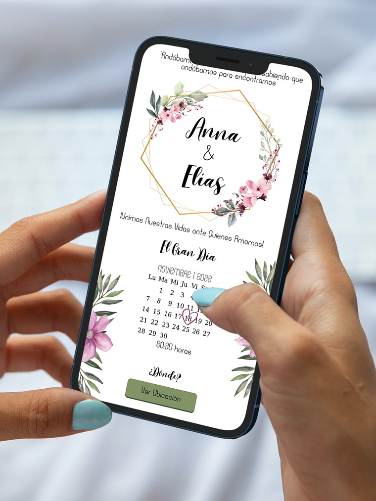 INVITACIÓN DIGITAL INTERACTIVA LORENZA 1