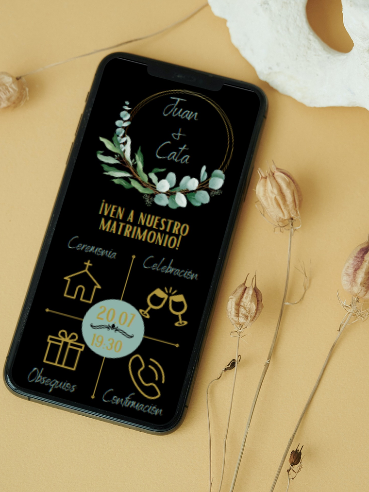 INVITACIÓN DIGITAL INTERACTIVA LORNA 1