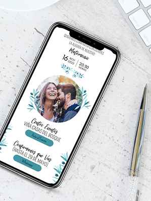 INVITACIÓN DIGITAL INTERACTIVA CELINE