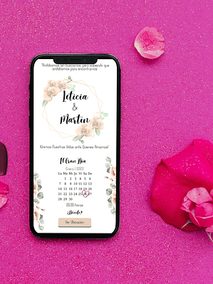 INVITACIÓN DIGITAL INTERACTIVA AÍDA