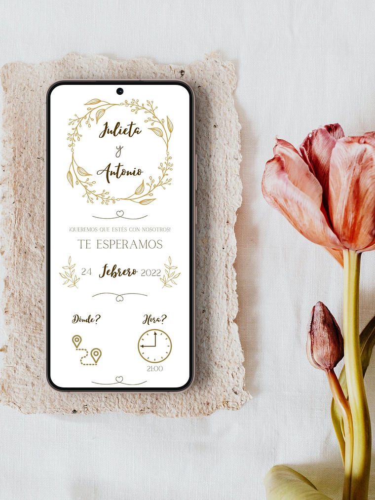 INVITACIÓN DIGITAL INTERACTIVA NORMA 1