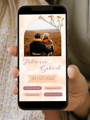 INVITACIÓN DIGITAL INTERACTIVA TIE DIE