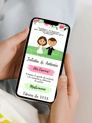 INVITACIÓN DIGITAL INTERACTIVA MILA