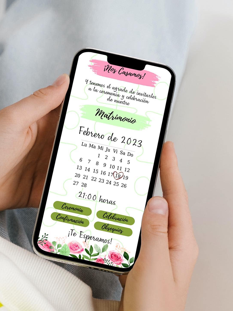 INVITACIÓN DIGITAL INTERACTIVA MILA 2