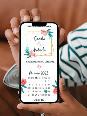 INVITACIÓN DIGITAL INTERACTIVA SOPHIE