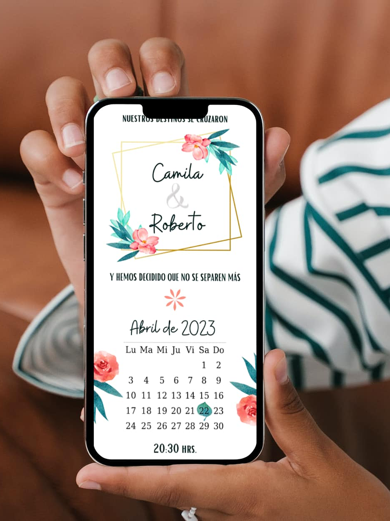 INVITACIÓN DIGITAL INTERACTIVA SOPHIE 1