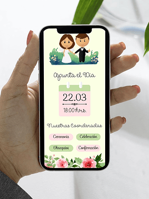 INVITACIÓN DIGITAL INTERACTIVA PAULA