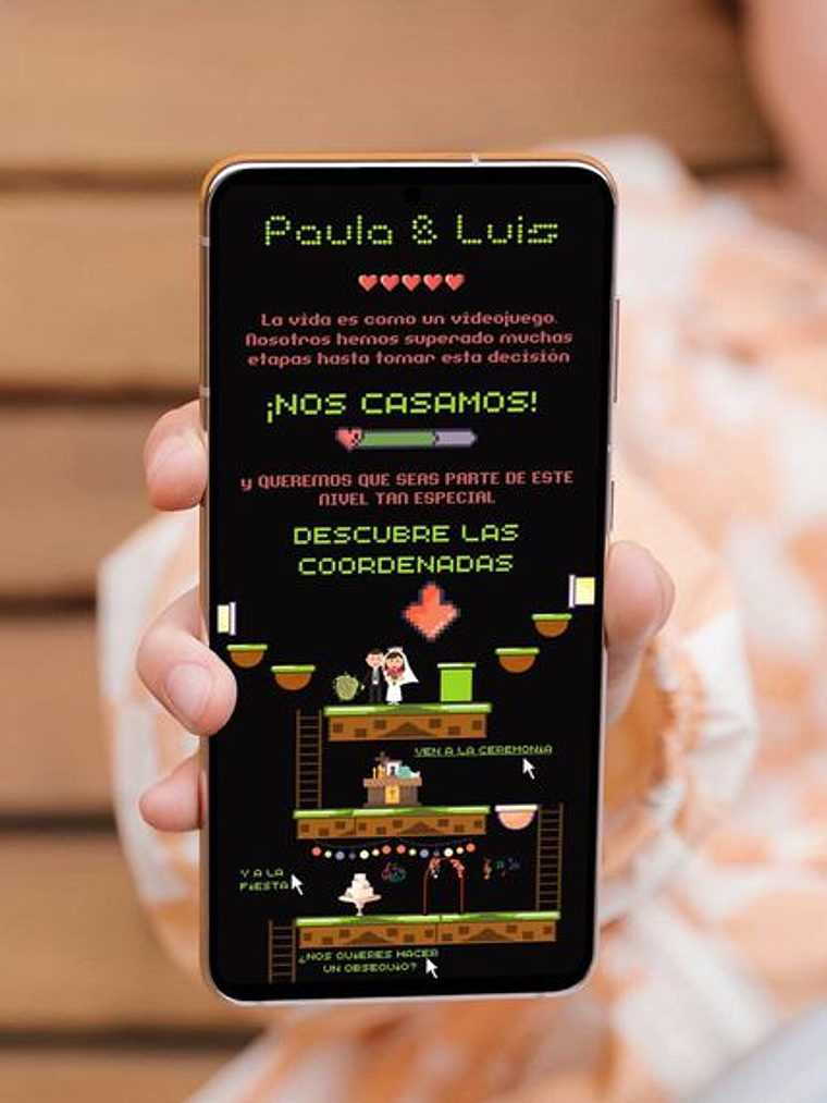 INVITACIÓN DIGITAL INTERACTIVA GAMER 1