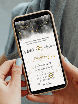 INVITACIÓN DIGITAL INTERACTIVA ZODIAC