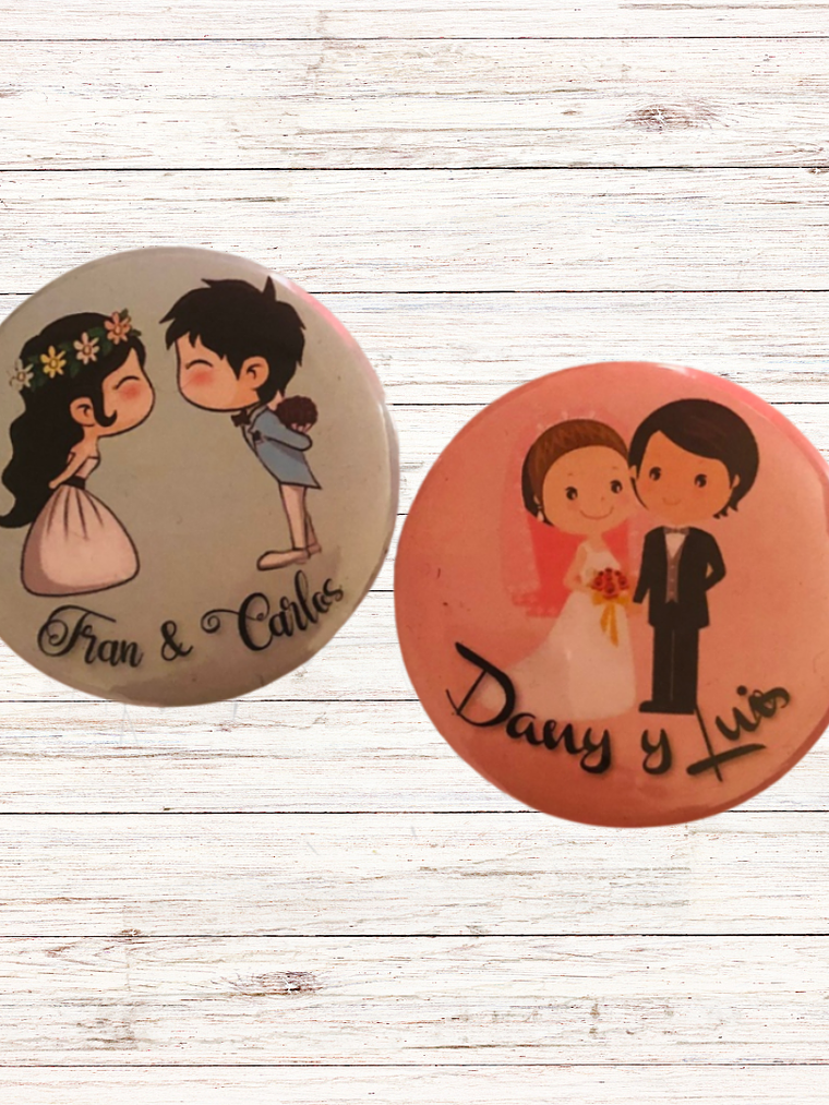 PACK SOUVENIR CHAPITA PRENDEDOR (ALFILER) 1