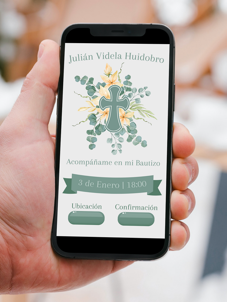 INVITACIÓN DIGITAL INTERACTIVA BAUTIZO2 1