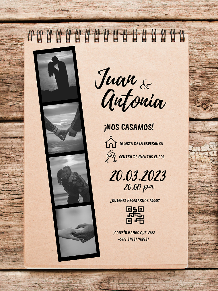 INVITACIÓN LIBRETA DE NOTAS 1