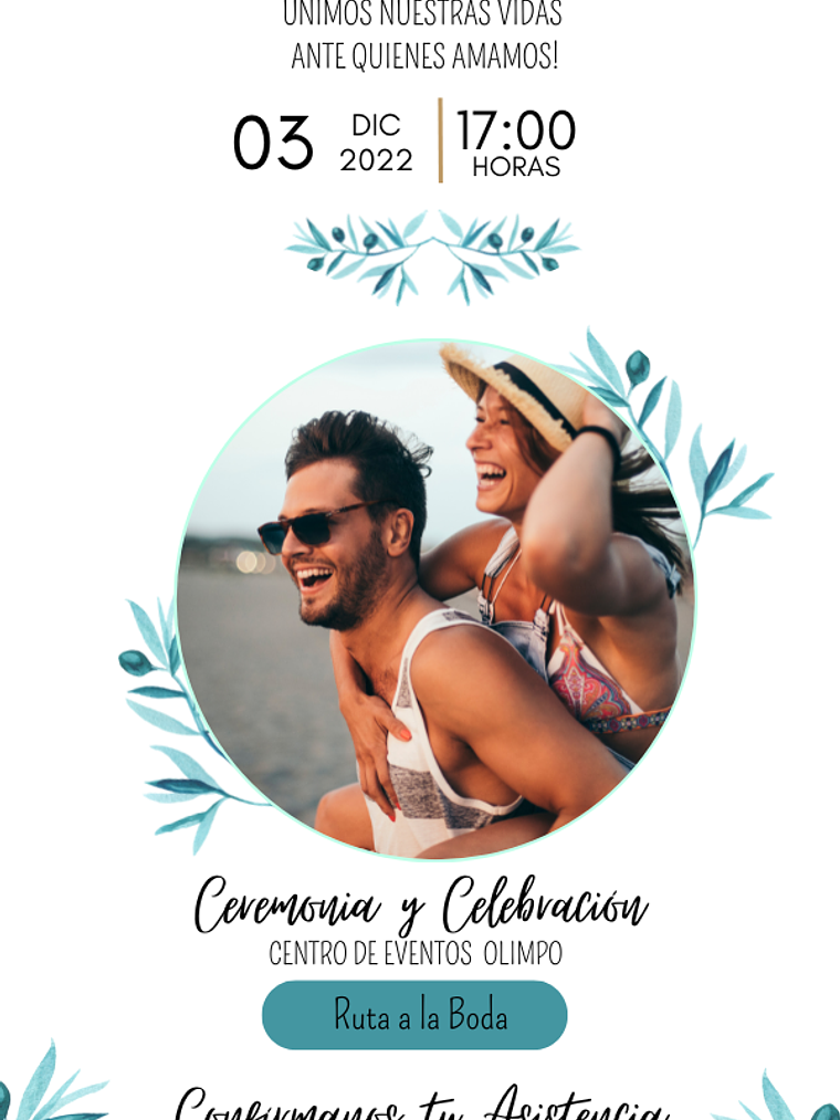 INVITACIÓN DIGITAL INTERACTIVA CELINE 2