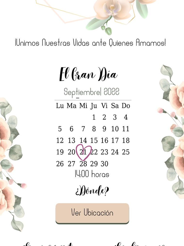 INVITACIÓN DIGITAL INTERACTIVA AÍDA 2