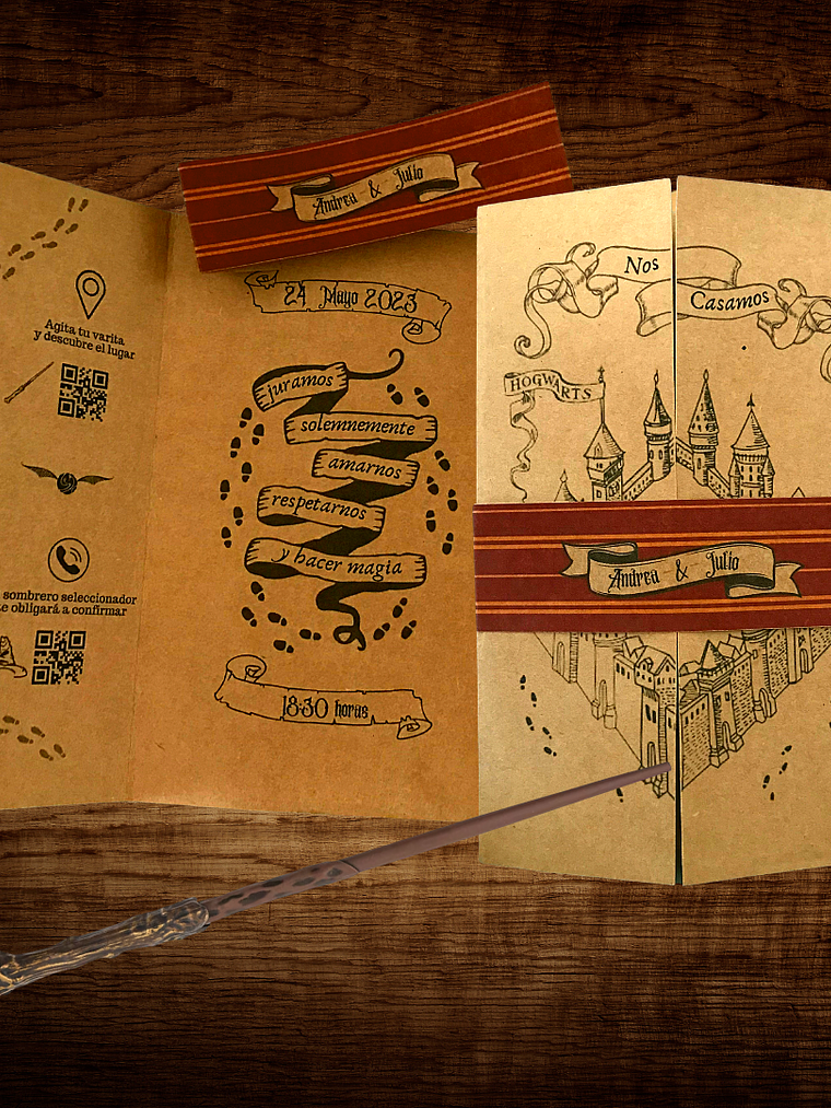 INVITACIÓN PORTAL MATRIMONIO MÁGICO 1