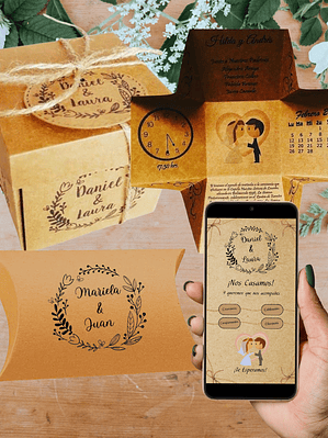 PACK ALL INCLUSIVE CAJITA RÚSTICA