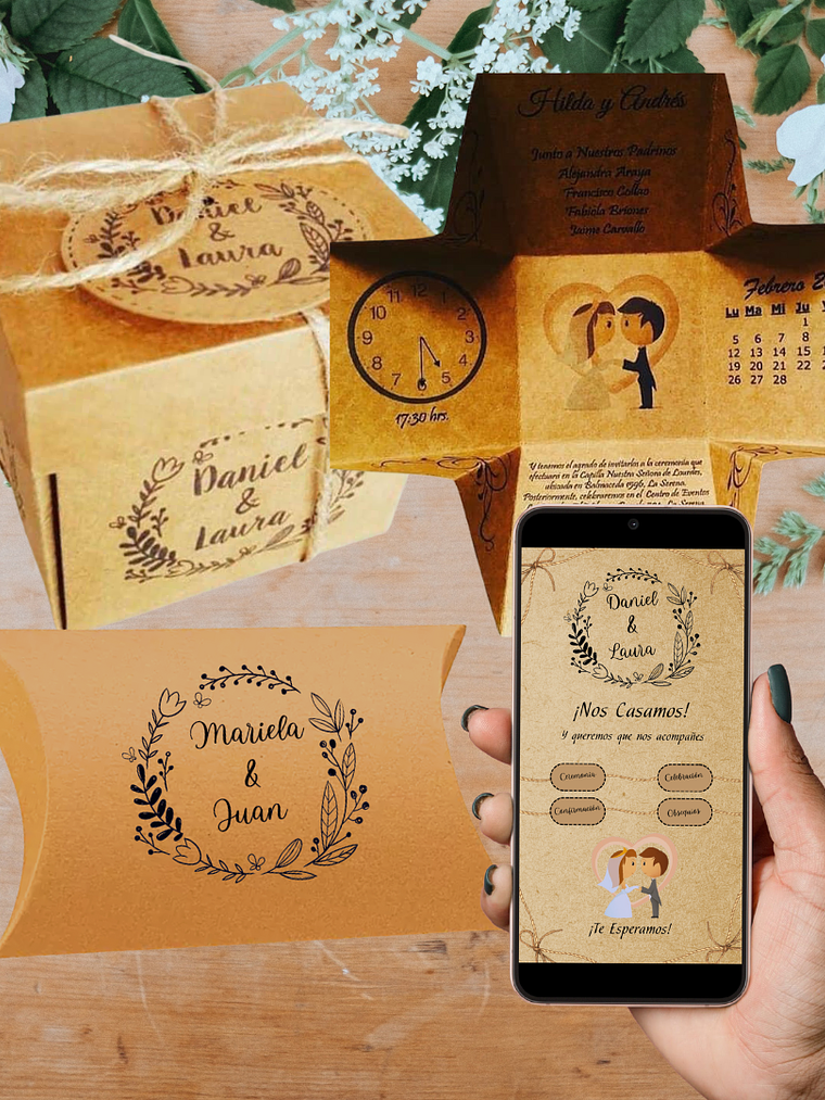 PACK ALL INCLUSIVE CAJITA RÚSTICA 1