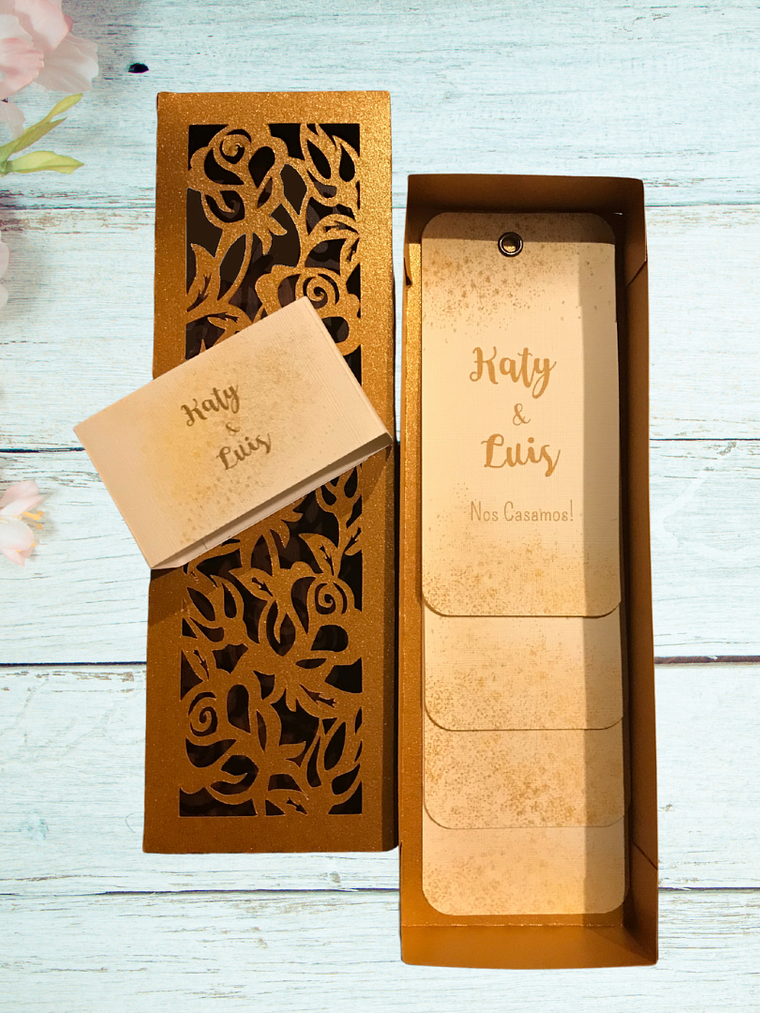 INVITACIÓN POR CAPAS EN CAJA TROQUELADA 1