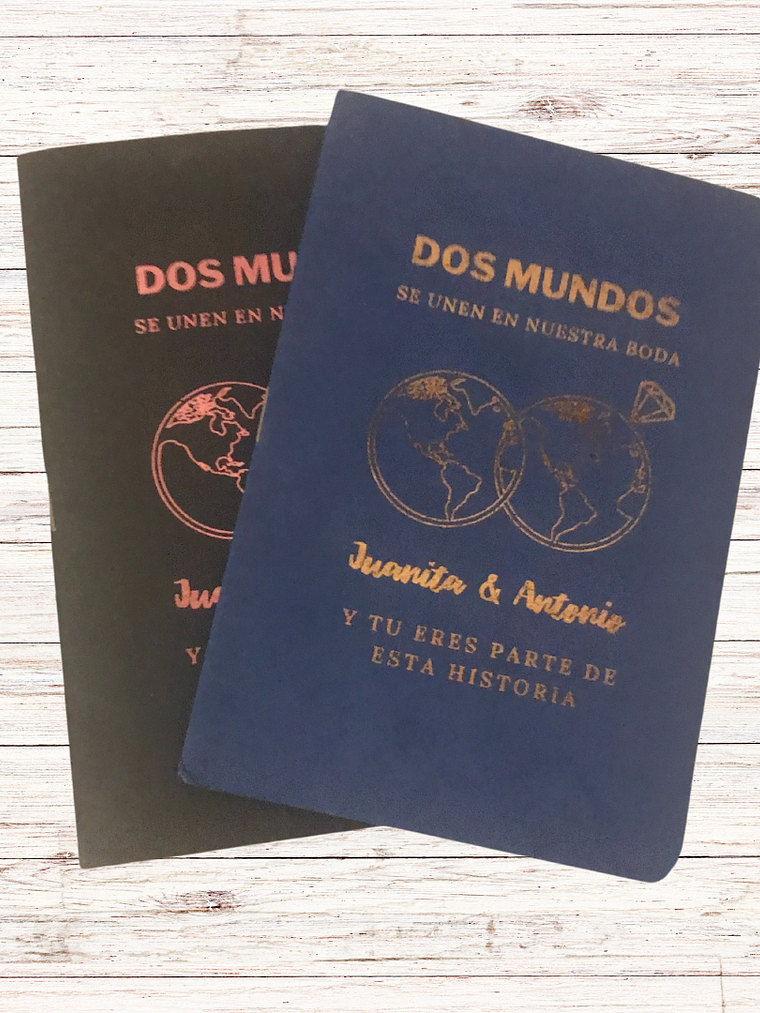 PARTE DE MATRIMONIO PASAPORTE DOS MUNDOS 2