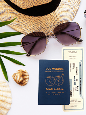 PARTE PASAPORTE + TICKET DE EMBARQUE