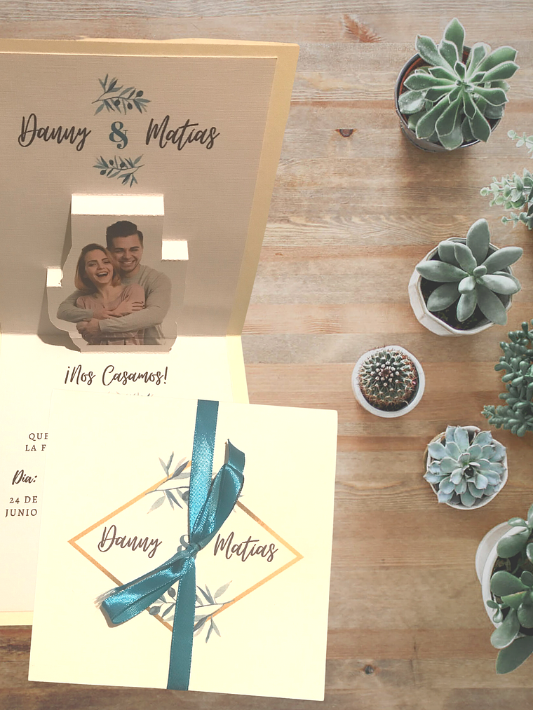 PARTE DE MATRIMONIO CELINE POPUP FOTO 1