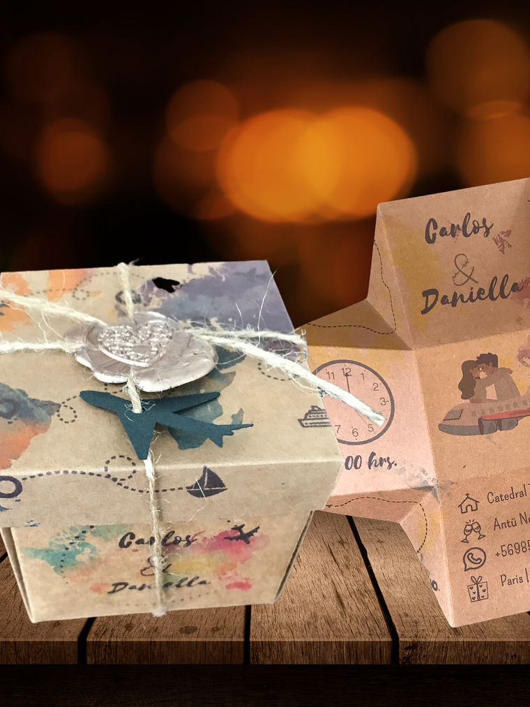 PARTE DE MATRIMONIO EDICIÓN ANIVERSARIO VIAJE 1