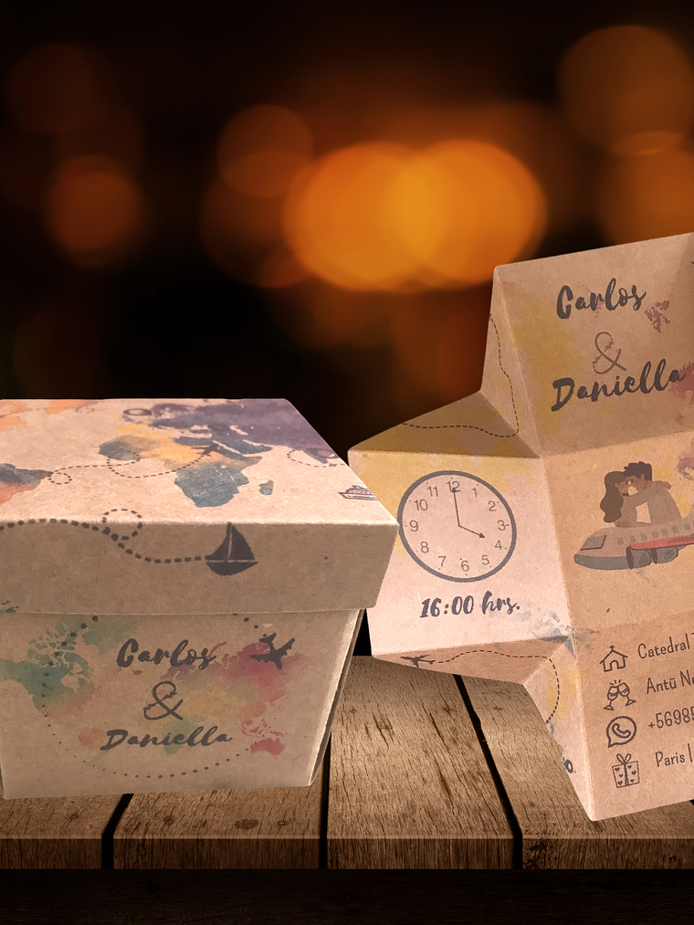 PARTE DE MATRIMONIO EDICIÓN ANIVERSARIO VIAJE 3