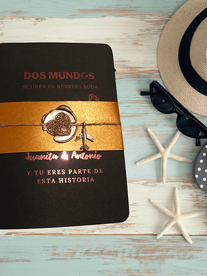 PARTE DE MATRIMONIO PASAPORTE DELUXE EDICIÓN LIMITADA