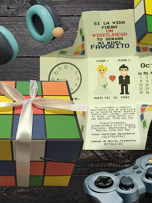 PARTE DE MATRIMONIO CAJITA RUBIK