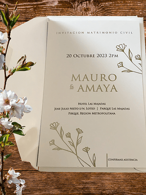 INVITACIÓN CLASSIC ZOE