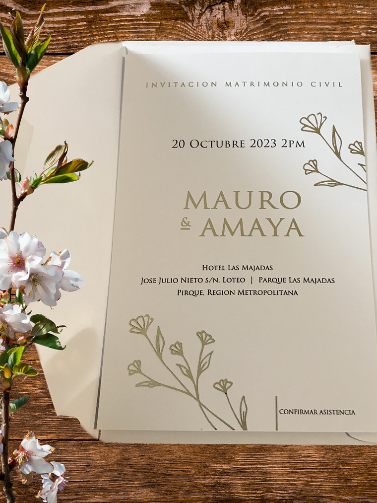 INVITACIÓN CLASSIC ZOE 1