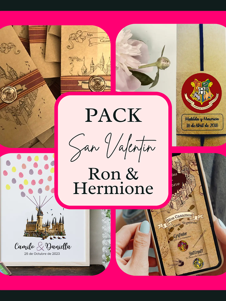 PACK SAN VALENTÍN: RON Y HERMIONE 1