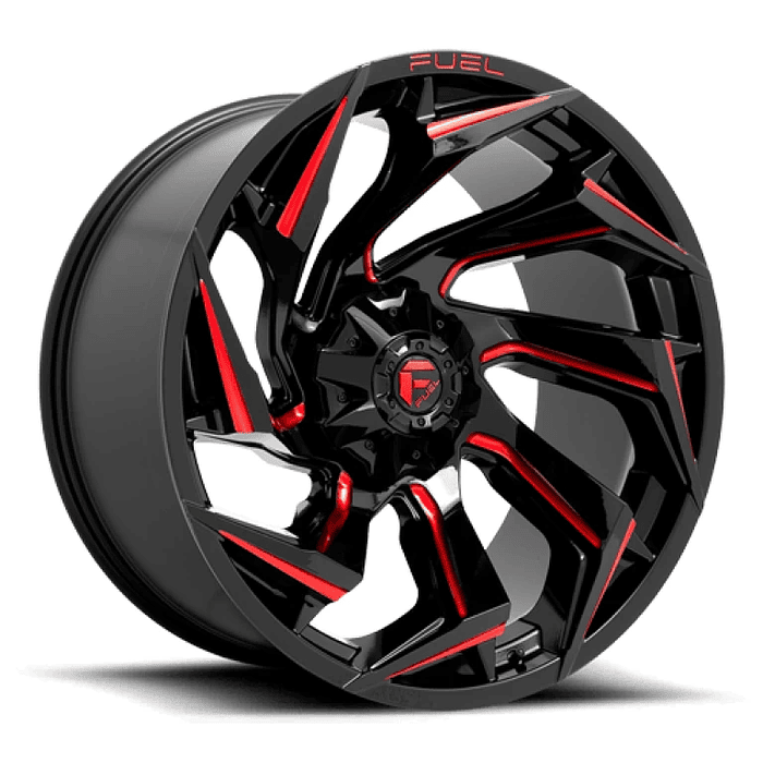 Fuel Reaction 17X9 6X135/5.5 -12 Negro Y Rojo