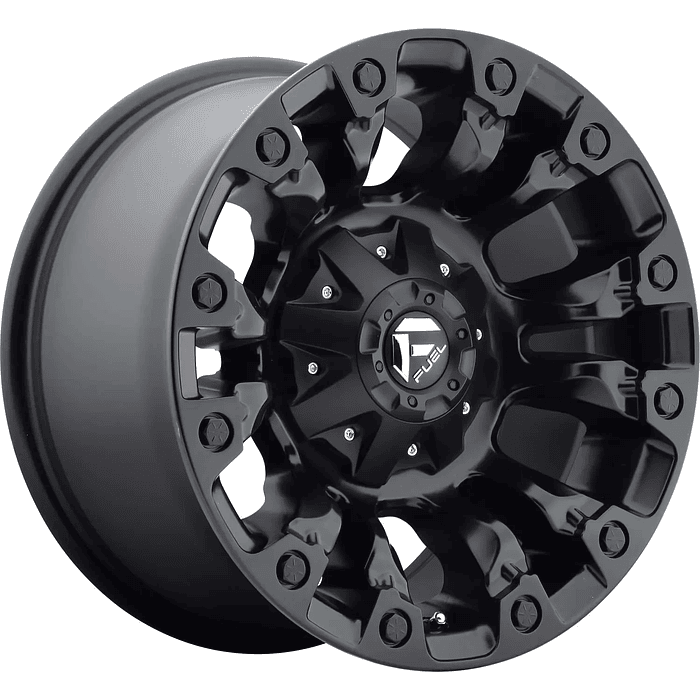 Fuel Vapor 17X9 5X5/4.5 -12 Negro