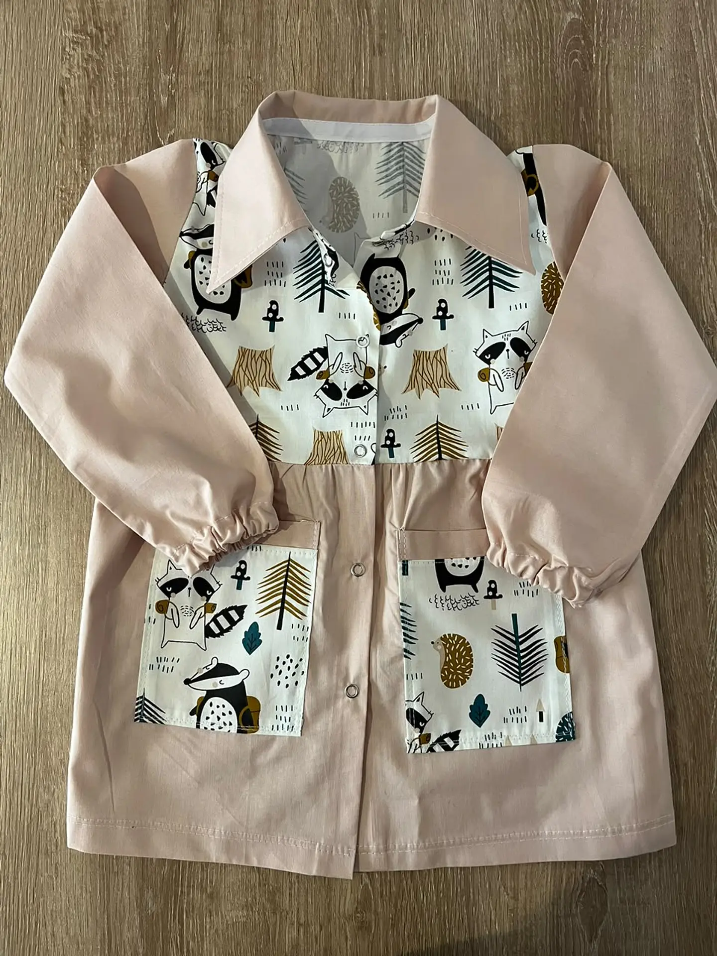 Delantal zorritos talla 3 2